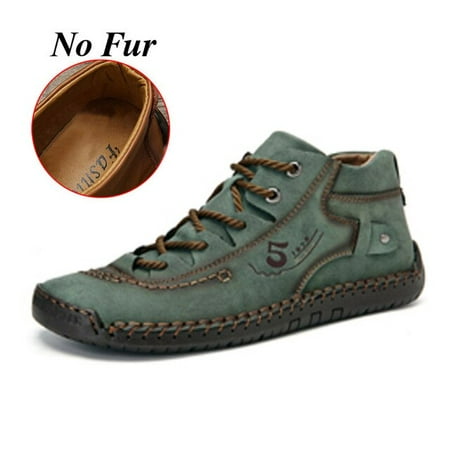 Fashion Men Leather Boots Men s Warm Fur Snow Boots Winter Shoes High Quality Split Leather Comfortable Ankle Men Warm Boots 48
Fashion Men Leather Boots Men s Warm Fur Snow Boots Winter Shoes High Quality Split Leather Comfortable Ankle Men Warm Boots 48