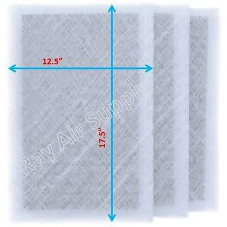RAYAIR SUPPLY 14x20 Replacement Filter Pads Compatible with StratosAire Air Cleaner 14x20 Refills (3 Pack) WHITE
RAYAIR SUPPLY 14x20 Replacement Filter Pads Compatible with StratosAire Air Cleaner 14x20 Refills (3 Pack) WHITE