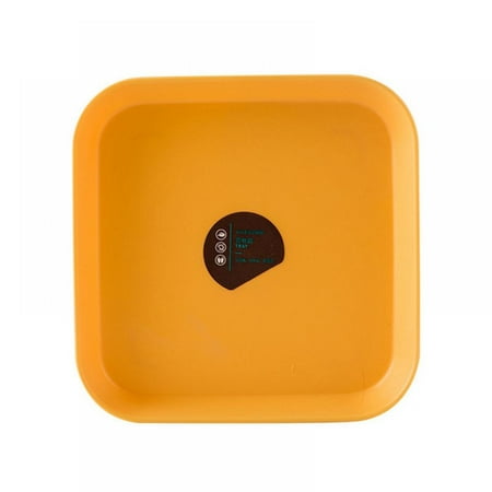 6 Inch Small Plate Household Snack Cake Plate Table Garbage Storage Tray Yellow-Square
6 Inch Small Plate Household Snack Cake Plate Table Garbage Storage Tray Yellow-Square