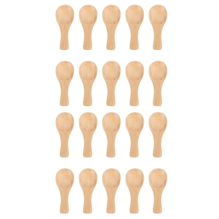Short Handle 20 Packets of Small Wooden Spoon Perfect for Small Jars of Jam Spices Condiments Seasonings
Short Handle 20 Packets of Small Wooden Spoon Perfect for Small Jars of Jam Spices Condiments Seasonings