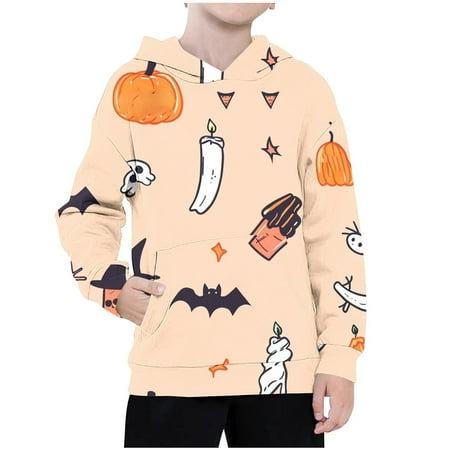 Vataikon Clearance Kids Clothes 2024 Sleeved Children s Long Top Hooded Printed Shirt Sweatshirt T-shirt Pattern Long Neck Halloween Round
Vataikon Clearance Kids Clothes 2024 Sleeved Children s Long Top Hooded Printed Shirt Sweatshirt T-shirt Pattern Long Neck Halloween Round