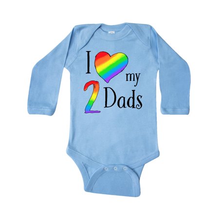 Inktastic I Love my Two Dads- Pride Rainbow Heart Gift Baby Boy or Baby Girl Long Sleeve Bodysuit
Inktastic I Love my Two Dads- Pride Rainbow Heart Gift Baby Boy or Baby Girl Long Sleeve Bodysuit