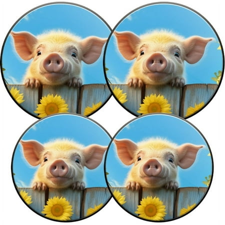 Electric Stove Burner Covers Set of 4 Round Burner Cover 8 and 10 Inch Cute Little Pig with Big Eyes Peeks Over The Fence 
Electric Stove Burner Covers Set of 4 Round Burner Cover 8 and 10 Inch Cute Little Pig with Big Eyes Peeks Over The Fence