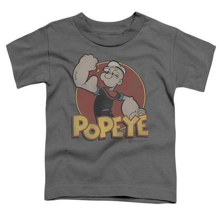 Popeye - Retro Ring - Toddler Short Sleeve Shirt - 3T