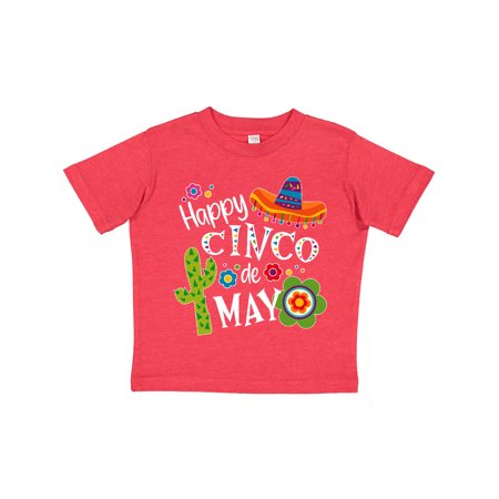 Inktastic Happy Cinco de Mayo- Sombrero Cactus Flowers Gift Toddler Boy or Toddler Girl T-Shirt
Inktastic Happy Cinco de Mayo- Sombrero Cactus Flowers Gift Toddler Boy or Toddler Girl T-Shirt