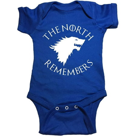 Game of Thrones One Piece The North Remembers Direwolf Bodysuit