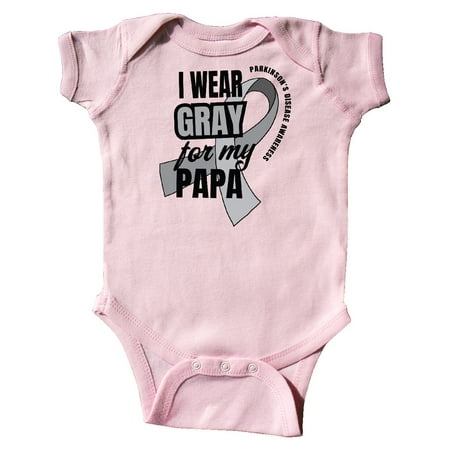 Inktastic I Wear Gray For My Papa Parkinsons Disease Awareness Gift Baby Boy or Baby Girl Bodysuit
Inktastic I Wear Gray For My Papa Parkinsons Disease Awareness Gift Baby Boy or Baby Girl Bodysuit