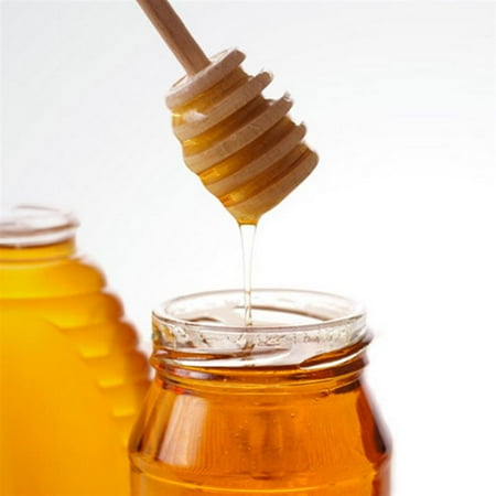 8cm Long Mini Wooden Honey Stick Party Supply Honey Spoon Honey Jar Stick