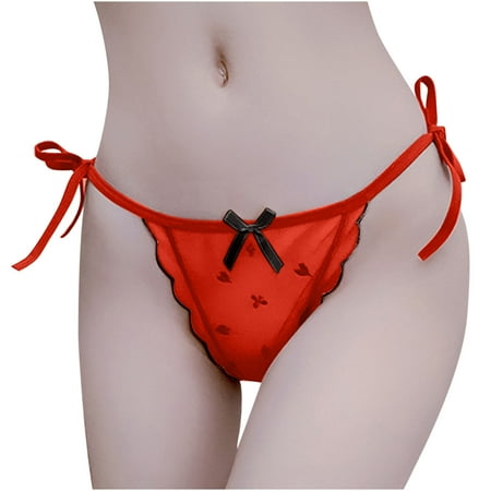 DECILRO Lingerie for Women Sexy Lace Women Solid Comfort Underwear Skin Friendly Briefs Panty Intimates Thong Red One Size
DECILRO Lingerie for Women Sexy Lace Women Solid Comfort Underwear Skin Friendly Briefs Panty Intimates Thong Red One Size