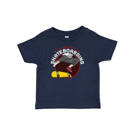 Inktastic Skateboarding Gift for Skater Gift Baby Boy T-Shirt