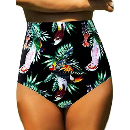 Bmnmsl Women s High Waist Bikini Bottoms Plus Size