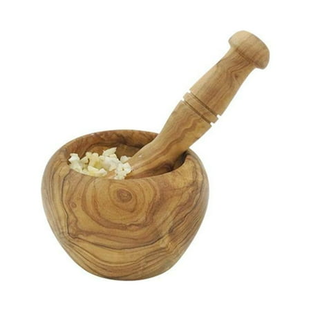 Olivewood Mortar & Pestle