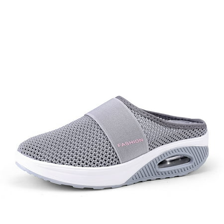 Women‘s Flying Woven Mesh Sandals Casual Air Cushion Sole Mules Breathable & Lightweight Mule Sneakers
Women‘s Flying Woven Mesh Sandals Casual Air Cushion Sole Mules Breathable & Lightweight Mule Sneakers
