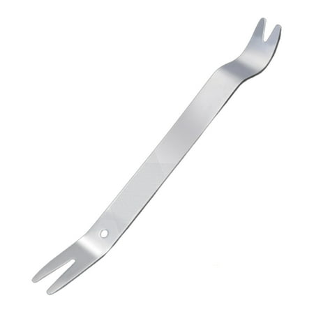 Staple Pulling Pry Bar Heavy Duty Nails Lifter Car Repair Tool 2 Sizes Fork Head