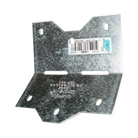 Simpson Strong-Tie 3.3 in. W X 3.4 in. L Galvanized Steel L-Angle