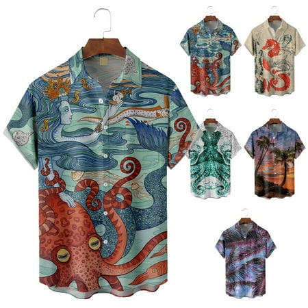 Big & Tall Men Casual Button Down Shirt & Top Print Lightweight Clothing Apparel for Men Boys
Big & Tall Men Casual Button Down Shirt & Top Print Lightweight Clothing Apparel for Men Boys