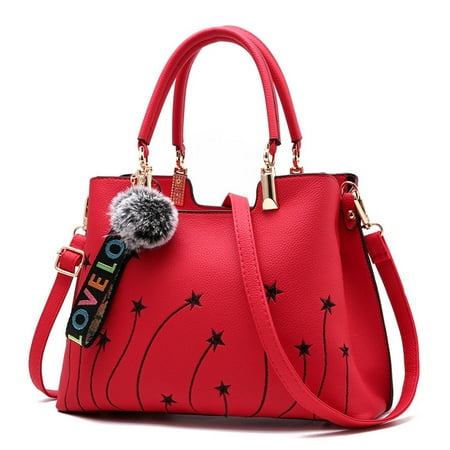 Women Leather Fur Ball Pendant Handbag Shoulder Messenger Satchel Crossbody Ladi
Women Leather Fur Ball Pendant Handbag Shoulder Messenger Satchel Crossbody Ladi