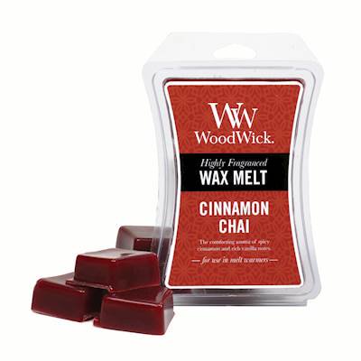 Cinnamon Chai WoodWick Hourglass 3 oz Wax Melt