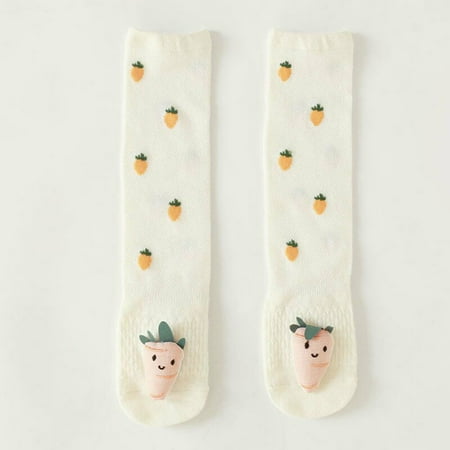 Baby Boys Girls Cartoon 3D Cartoon Anti-mosquito Socks Long Stockings