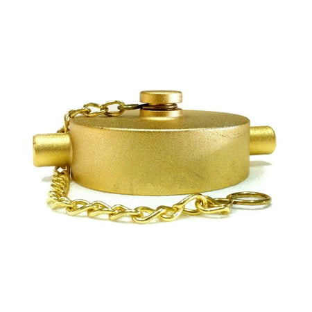 Cap and Chain Brass Plated Cast Aluminum for Fire Hose or Hydrants NPT thread DN40
Cap and Chain Brass Plated Cast Aluminum for Fire Hose or Hydrants NPT thread DN40