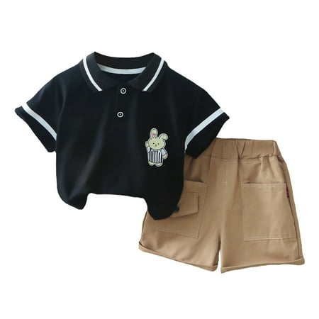 Toddler Baby Boy Suit Rabbit Printed Lapel Shirt Short Sleeve Casual Shorts 2PCS Family Outdoor Wear Outfits Sets Infant Baby Fashion Dailywear Child Clothing
Toddler Baby Boy Suit Rabbit Printed Lapel Shirt Short Sleeve Casual Shorts 2PCS Family Outdoor Wear Outfits Sets Infant Baby Fashion Dailywear Child Clothing