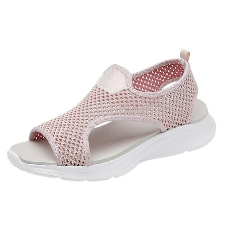 Sandals Women Dressy Summer Summer Mesh Beach Slip On Sport Hollow Casual Open Toe Flat Soft Bottom Breathable Shoes Sandals Womens Shoes Slip On Sneakers
Sandals Women Dressy Summer Summer Mesh Beach Slip On Sport Hollow Casual Open Toe Flat Soft Bottom Breathable Shoes Sandals Womens Shoes Slip On Sneakers