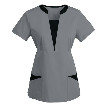 Danhjin Women Scrubs Top Workwear Revolution Originals Professionals V-Neck Womens Scrubs - Summer Savings Clearance
Danhjin Women Scrubs Top Workwear Revolution Originals Professionals V-Neck Womens Scrubs - Summer Savings Clearance