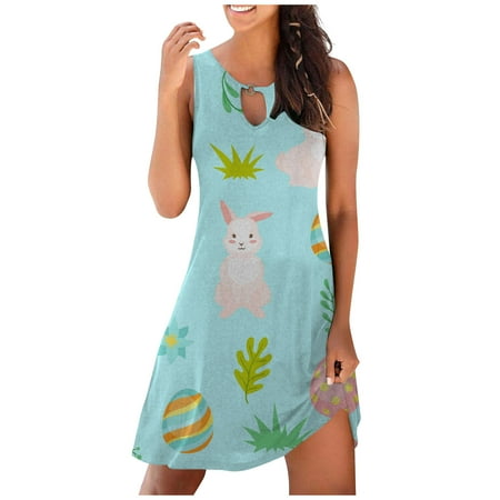 YanHoo Women 2023 Summer Sleeveless Tank Dresses Spring Beach Tank Sundresses Casual Summer Mini Dress
YanHoo Women 2023 Summer Sleeveless Tank Dresses Spring Beach Tank Sundresses Casual Summer Mini Dress