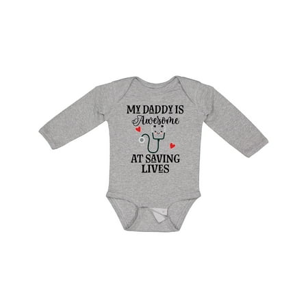 Inktastic Doctor My Daddy is Awesome Baby Boy Girl Gift Baby Boy or Baby Girl Long Sleeve Bodysuit
Inktastic Doctor My Daddy is Awesome Baby Boy Girl Gift Baby Boy or Baby Girl Long Sleeve Bodysuit