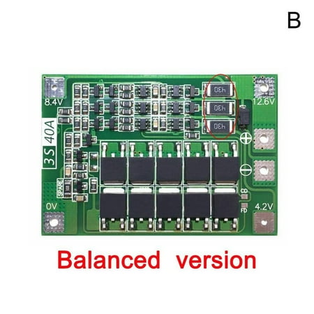 Lithium Battery Pcb Bms Protection Board 3s 40a For Drill Motor Y2D1