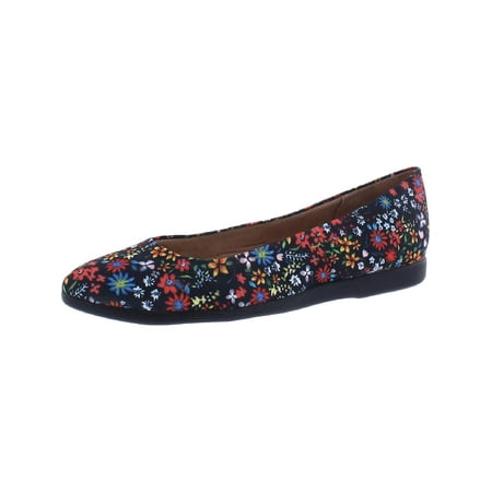LifeStride Womens Amelia Faux Leather Comfort Loafers