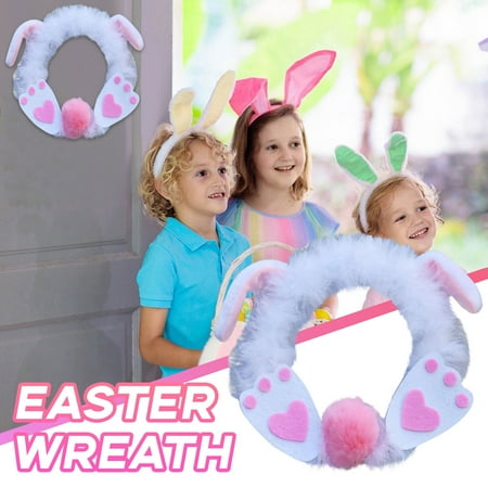 Easter Decoration Bunny Party Wall Door Ddecoration Wreath Ornament Pendant Wreaths for Front Door hanitom
Easter Decoration Bunny Party Wall Door Ddecoration Wreath Ornament Pendant Wreaths for Front Door hanitom