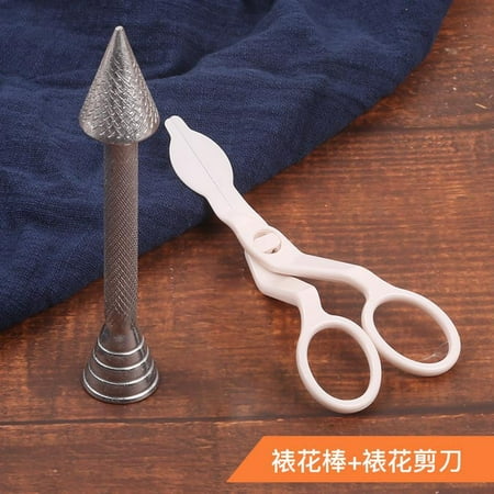 1 set of Baking Pastry Cone Holder Aluminium Alloy Cake Piping Rod DIY Tools
1 set of Baking Pastry Cone Holder Aluminium Alloy Cake Piping Rod DIY Tools