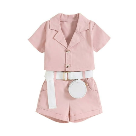 YFPWM Newborn Baby Girls Kid Clothes Outfits Set Summer Toddler Baby Girls Little Kid Suit Shorts Set Childrens Clothing Pink 4-5 Years
YFPWM Newborn Baby Girls Kid Clothes Outfits Set Summer Toddler Baby Girls Little Kid Suit Shorts Set Childrens Clothing Pink 4-5 Years
