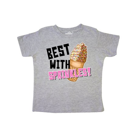 Inktastic Best with Sprinkles Ice Cream Twist Cone Gift Toddler Boy or Toddler Girl T-Shirt
Inktastic Best with Sprinkles Ice Cream Twist Cone Gift Toddler Boy or Toddler Girl T-Shirt