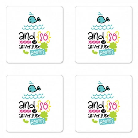 Saying Coaster Set of 4 Colorful Composition with Doodle Pattern Motivational Message Adventure Lifestyle Square Hardboard Gloss Coasters Standard Size Multicolor by Ambesonne
Saying Coaster Set of 4 Colorful Composition with Doodle Pattern Motivational Message Adventure Lifestyle Square Hardboard Gloss Coasters Standard Size Multicolor by Ambesonne