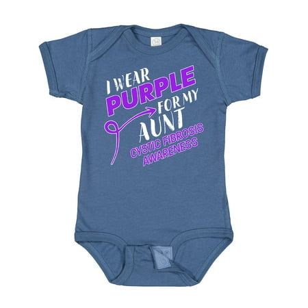 Inktastic I Wear Purple for My Aunt- Cystic Fibrosis Awareness Gift Baby Boy or Baby Girl Bodysuit
Inktastic I Wear Purple for My Aunt- Cystic Fibrosis Awareness Gift Baby Boy or Baby Girl Bodysuit