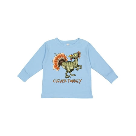 Inktastic Clever Turkey Thanksgiving Dinosaur Gift Toddler Boy or Toddler Girl Long Sleeve T-Shirt
Inktastic Clever Turkey Thanksgiving Dinosaur Gift Toddler Boy or Toddler Girl Long Sleeve T-Shirt