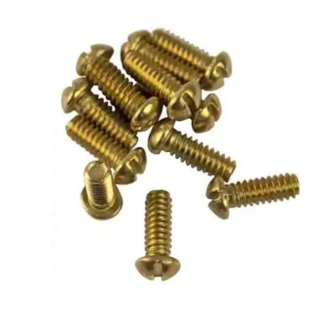 Lincoln Products 1/2 x 8/32 in. Brass Bibb Screws Case of 144