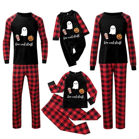 Daznico Family Halloween Pajamas Halloween Family Home Suit Set Plaid Patchwork Printed Long Sleeve Pants Home Suit(Baby) Halloween Family Pajamas(Size:Baby-0-3 Months)
Daznico Family Halloween Pajamas Halloween Family Home Suit Set Plaid Patchwork Printed Long Sleeve Pants Home Suit(Baby) Halloween Family Pajamas(Size:Baby-0-3 Months)