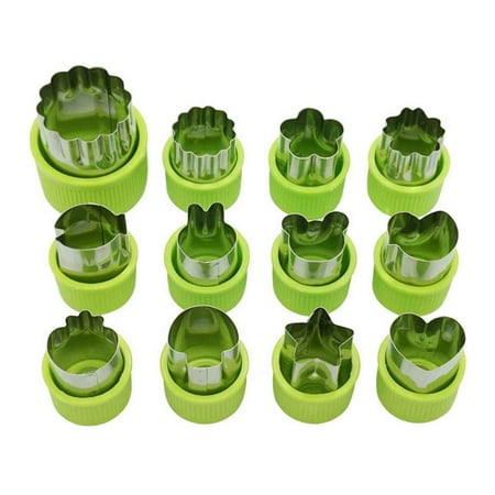 12pcs/set Stainless Steel Fruit Floral Shape Cutter Salad Carving Vegetable Mold Kitchen Tools Cookie Fondant
12pcs/set Stainless Steel Fruit Floral Shape Cutter Salad Carving Vegetable Mold Kitchen Tools Cookie Fondant
