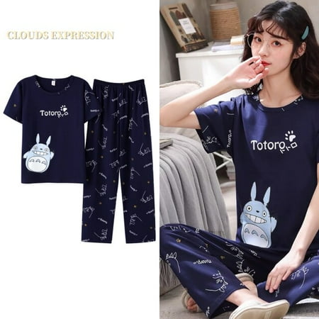 QWZNDZGR Spring Summer Knitted Cotton Cartoon Women s Pajama Sets Short Sleeved Long Pants Plaid Sleepwear Kwaii Nighty 4XL Home Fashion
QWZNDZGR Spring Summer Knitted Cotton Cartoon Women s Pajama Sets Short Sleeved Long Pants Plaid Sleepwear Kwaii Nighty 4XL Home Fashion