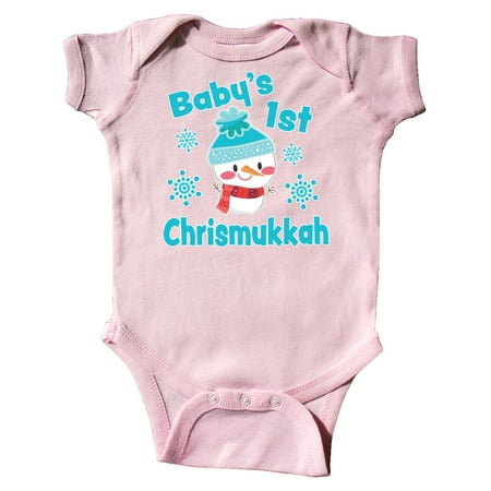 Inktastic Baby s 1st Chrismukkah with Cute Snowman and Snowflakes Gift Baby Boy or Baby Girl Bodysuit
Inktastic Baby s 1st Chrismukkah with Cute Snowman and Snowflakes Gift Baby Boy or Baby Girl Bodysuit
