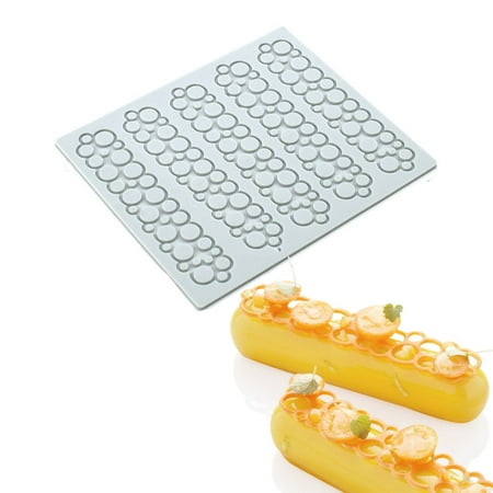 Fondant Lace Mat DIY Baking Decoration Molecular Cooking Printing Mould Silicone Material for Cake Border Decoration Use
Fondant Lace Mat DIY Baking Decoration Molecular Cooking Printing Mould Silicone Material for Cake Border Decoration Use
