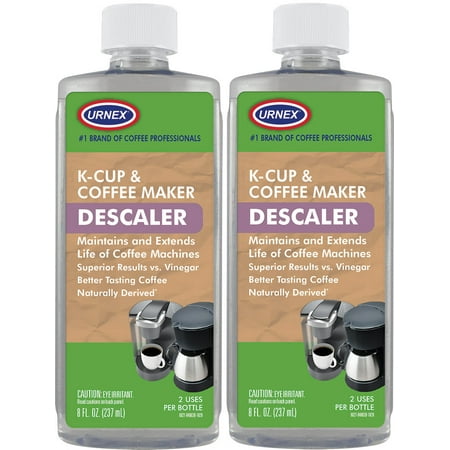Kuerig and Coffee Machine Descaler For Cleaning Coffee Machine Better Tasting Coffee by Urnex - 2 Pack
Kuerig and Coffee Machine Descaler For Cleaning Coffee Machine Better Tasting Coffee by Urnex - 2 Pack