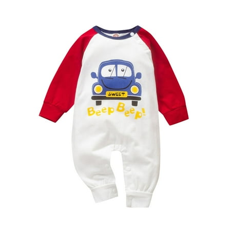 Dadaria Onesies for Baby 0-24M Newborn Infant Baby Boys Girls Cartoon Letter Car Print Romper Jumpsuit Outfits Red 90 Baby
Dadaria Onesies for Baby 0-24M Newborn Infant Baby Boys Girls Cartoon Letter Car Print Romper Jumpsuit Outfits Red 90 Baby