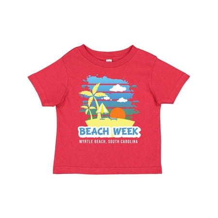 Inktastic Beach Week Myrtle Beach South Carolina with Palm Trees Gift Toddler Boy Girl T-Shirt
Inktastic Beach Week Myrtle Beach South Carolina with Palm Trees Gift Toddler Boy Girl T-Shirt