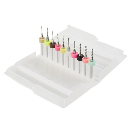 GLFILL 10Pcs 0.6-1.5mm Bits Drill Circuit Micro Mini Board Print Carbide Pcb Cnc
GLFILL 10Pcs 0.6-1.5mm Bits Drill Circuit Micro Mini Board Print Carbide Pcb Cnc