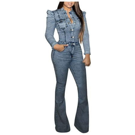 NECHOLOGY Comfy Jumpsuits For Women Women s Summer Short Sleeve Button Down Pockets Belted Jumpsuits Rompers Light Blue Large
NECHOLOGY Comfy Jumpsuits For Women Women s Summer Short Sleeve Button Down Pockets Belted Jumpsuits Rompers Light Blue Large