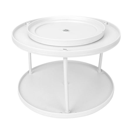 360 Degree Rotating 2 Tier Spices Fruit Tray Turning Table Cake Rack Home Kitchen Storage Rack 
360 Degree Rotating 2 Tier Spices Fruit Tray Turning Table Cake Rack Home Kitchen Storage Rack